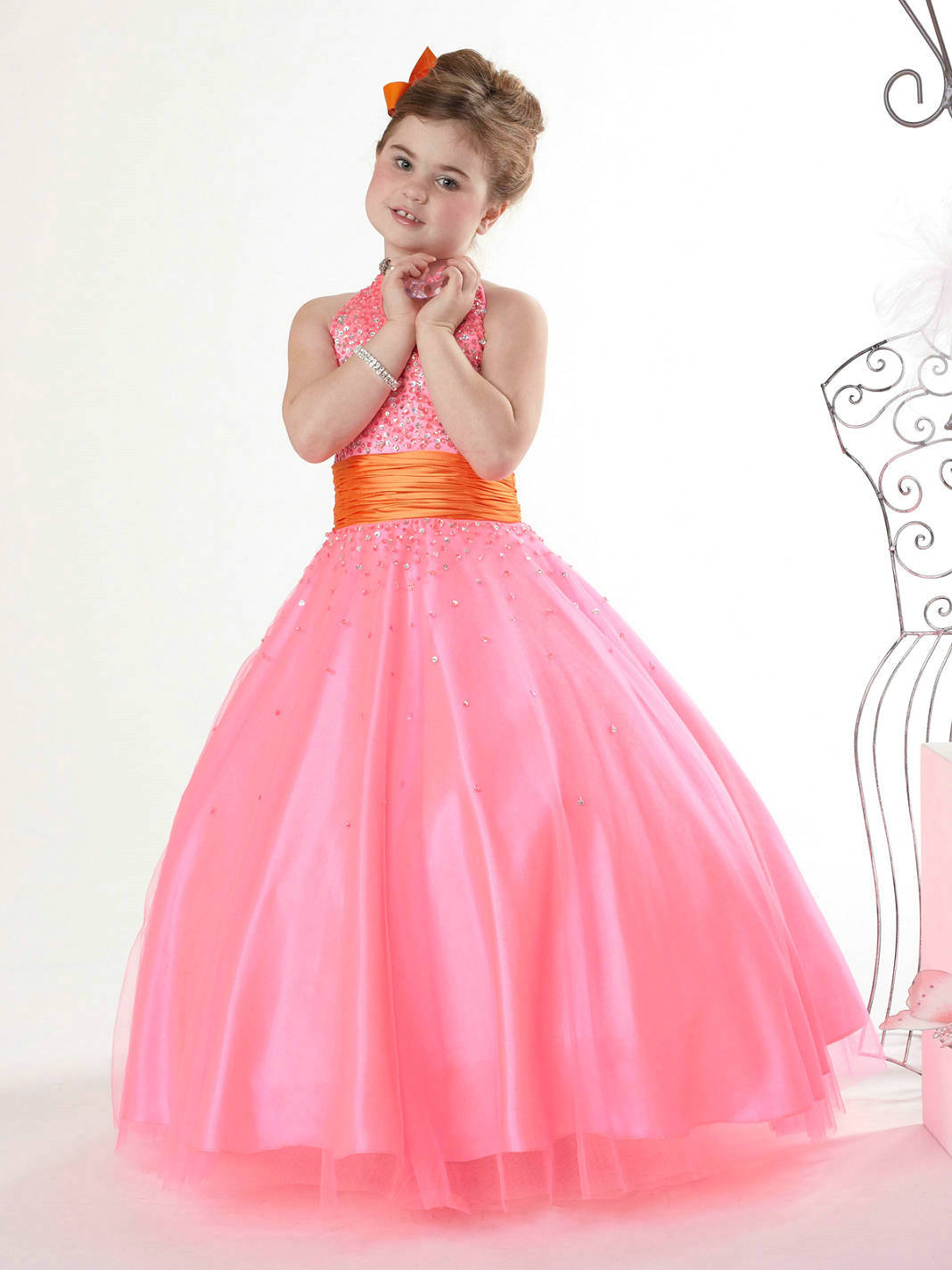 Little Girls Pink Dress  Dresses Dotcom