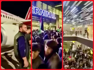 Anti-Semitic riots at Makhachkala Airpor