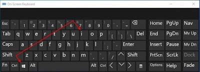 Gambar ilustrasi shortcut keyboard di windows 10