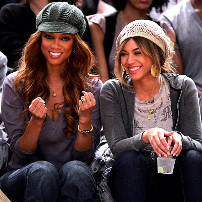 tyra banks and beyonce