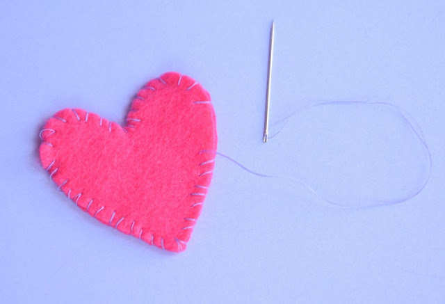 Fill a pocket heart with love as a back to school keepsake for your child.  A nice tool for helping to deal with nerves or anxiety about going back to school.  Quick and easy to sew!