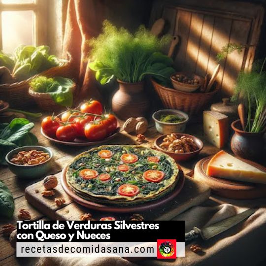 Receta de Tortilla de Verduras Silvestres