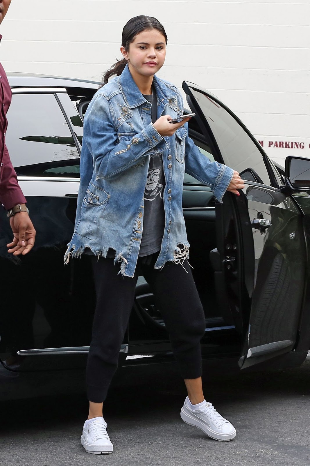 Selena Gomez style fashion in Los Angeles