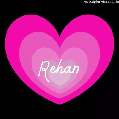 rehan name dp