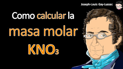 Como calcular la masa molar de KNO3 a cuatro cifras significativas