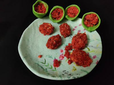 tasty paan flavoure sweet with cashew