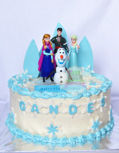 ANEKA MODEL KUE ULANG TAHUN FROZEN Kumpulan Desain Kue Ulang Tahun Frozen