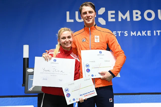 Bulgária e Países Baixos ganham as últimas vagas no Pré-Olímpico da Europa de Esgrima