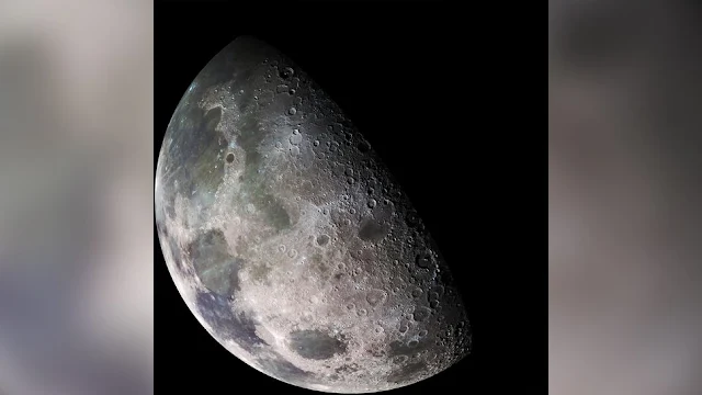 10. O norte lunar