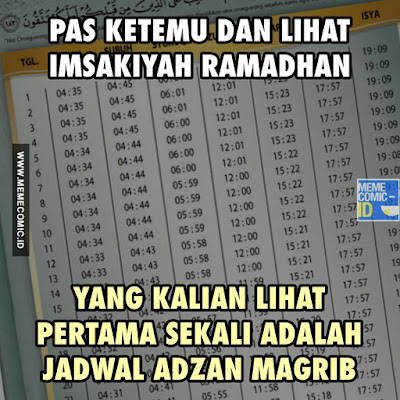 10 Meme 'Bentar Lagi Puasa' Ini Bikin Hati Senang Gembira