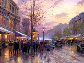 Lukisan Pemandangan Indah Oleh Thomas Kinkade