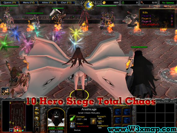 Map 10 Hero Siege Total Chaos V2.13 - (10)Heroseige 2.13.w3x by by [B 