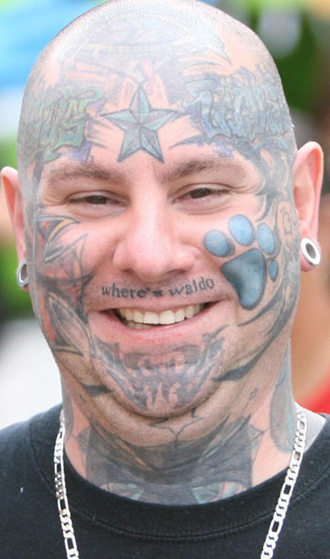 Face Tattoo Designs Pictures