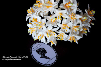 orange blossom vintage wedding flower