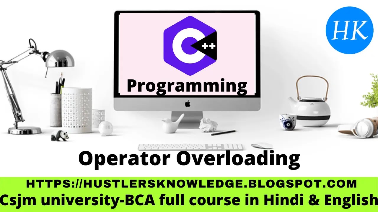 Operator overloading in c++, operator overloading
