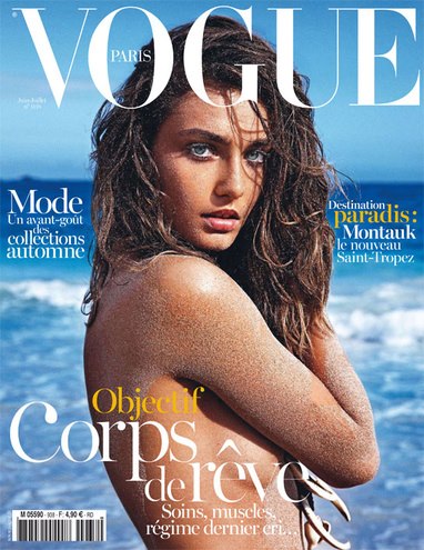 Vogue Paris June/July 2013 — Andreea Diaconu by Mario Sorrenti