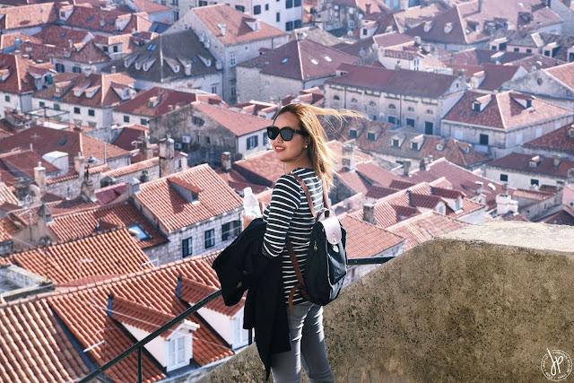 red roofs of dubrovnik old town