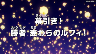 ワンピース アニメ 1077話 ONE PIECE Episode 1077