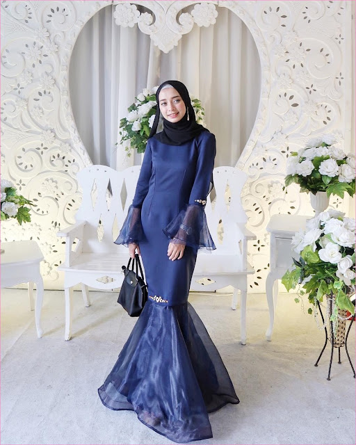 39 Model Outfit Baju Bridesmaid Berhijab Gaya Selebgram 