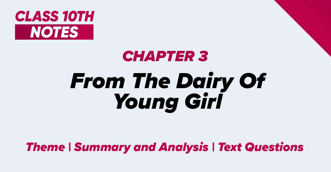 From The Dairy Of Young Girl