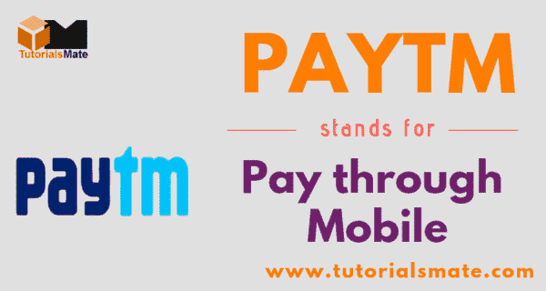 PAYTM Full Form