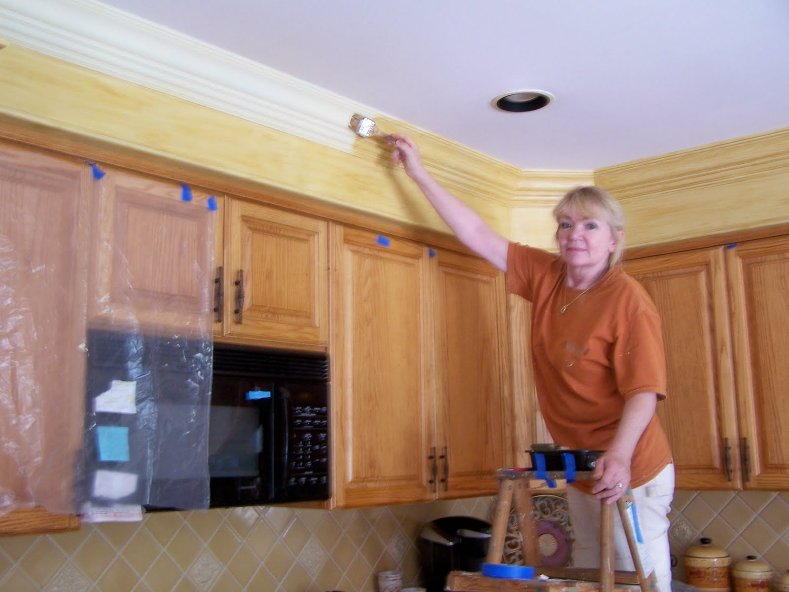  Kitchen  Cabinet  Makeover From Drab to Fab The Colorful 