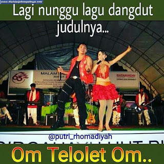 10 Meme Lucu Pilihan Om Telolet Om Yang Lagi Hits di Dunia Lagu Dangdut