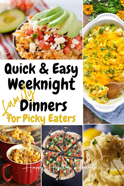 Happy Healthy Families - Food, Family & Home : Quick & Easy Weeknight ...