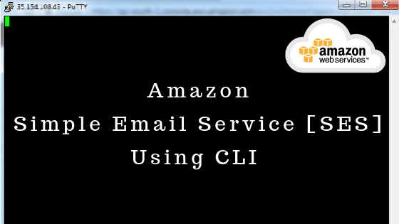 Amazon Simple Email Service [SES] Using CLI