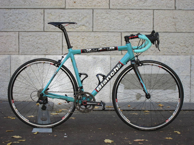 Bianchi 928 T-Cube Carbon 3T Campagnolo Super Record NoTubes ZTR 340