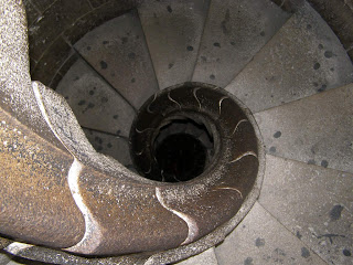 stairways at sagrada familia