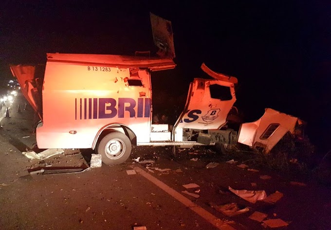 Grupo armado explode carro-forte em São Luís do Curú