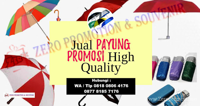 Payung Lipat, Payung Standar, Payung Golf Promosi Murah di Tangerang