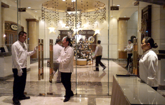 The Marco Polo Hotel Davao Lobby, Christmas 2015