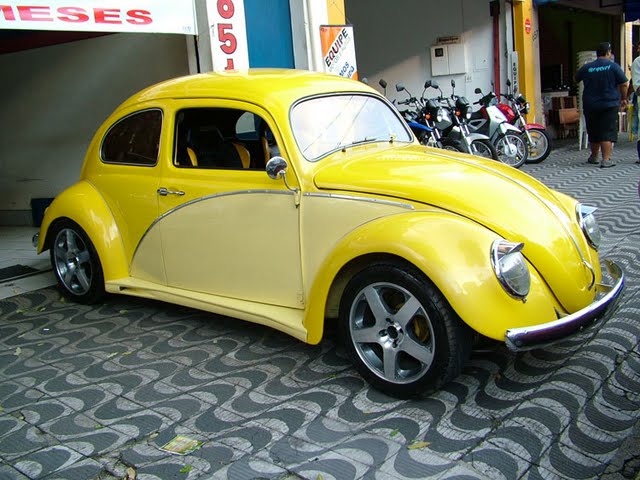 Fusca na foto 