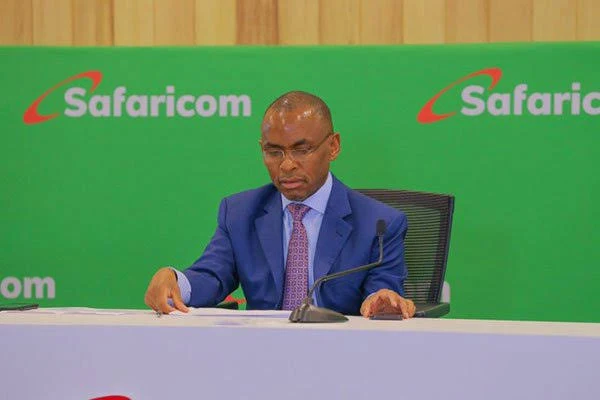 Safaricom PLC CEO Peter Ndegwa 