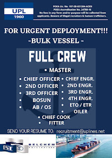 seaman job vacancy