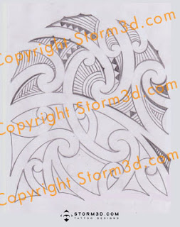 maori quarter sleeve design