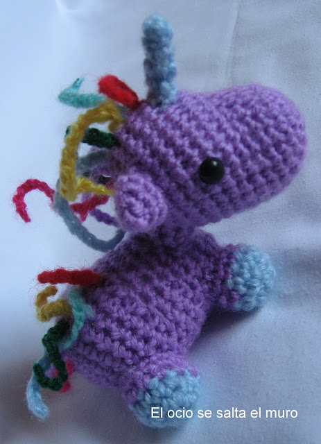 Unicornio a crochet