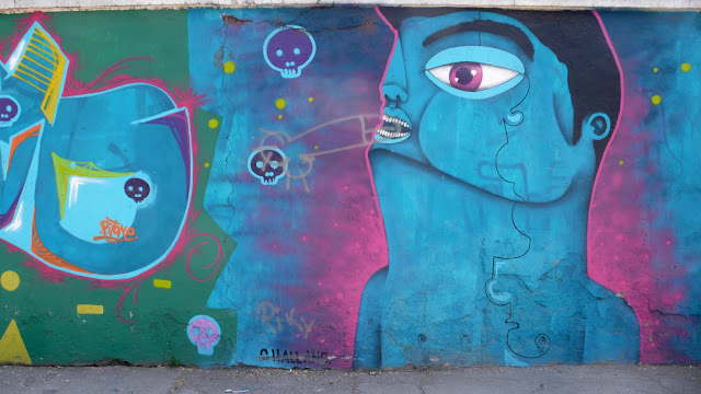 street art in santiago de chile recoleta arte callejero