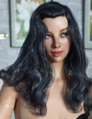 Fane Hair for Genesis 3 Female(s)