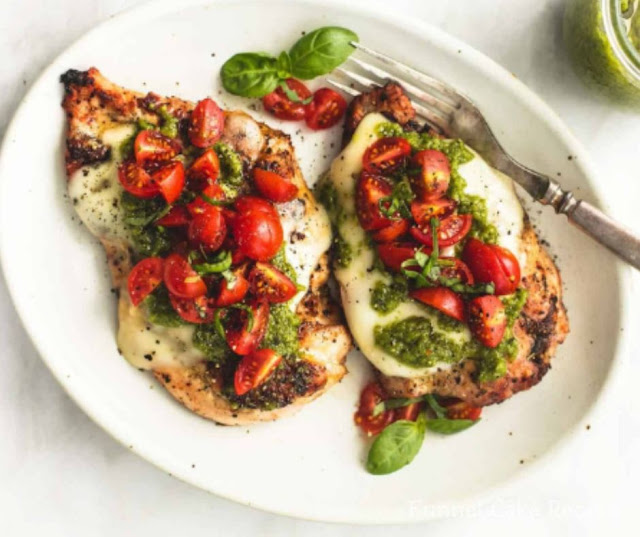 Margherita Grilled Chicken Recipe