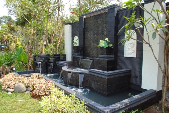 LANSKAP KOLAM AIR TERJUN ~ Rumah Idaman