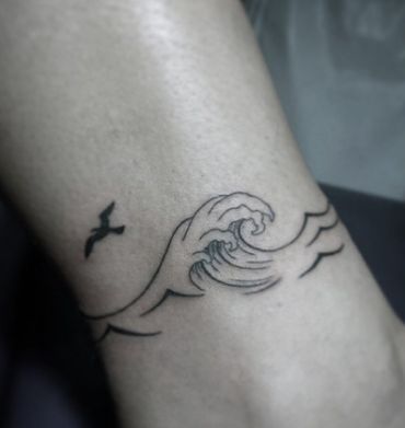 Tatuagens inspiradas no Oceano - 30 ideias femininas