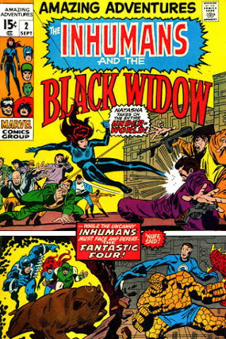 Amazing Adventures #2, Black Widow and the Inhumans