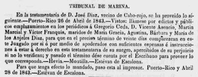 Gaceta de Puerto Rico - Jose Diaz Cabo Rojo