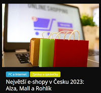 Největší e-shopy v Česku 2023: Alza, Mall a Rohlík - AzaNoviny
