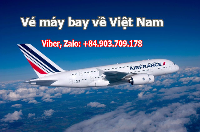 Vé máy bay từ Châu Âu về Việt Nam giá rẻ