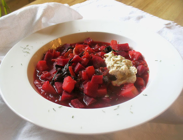lentil vegetable borscht