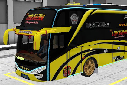 Livery BUSSID SHD 5B Pariwisata